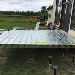 Paverdeck with wheel chair ramp - Landscaping Stones And Pavers