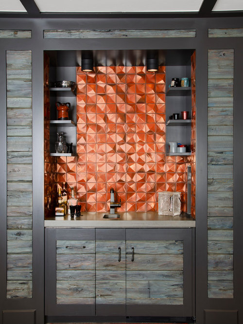 Copper Accent Wall Houzz