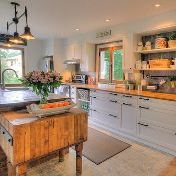 Renovation of a century cottage in St-Sauveur, Québec