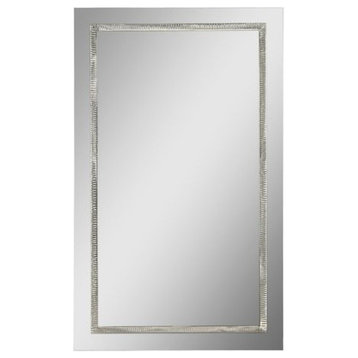 Renwil Inc Stanton - 40" Portrait Mirror, Satin Nickel Finish