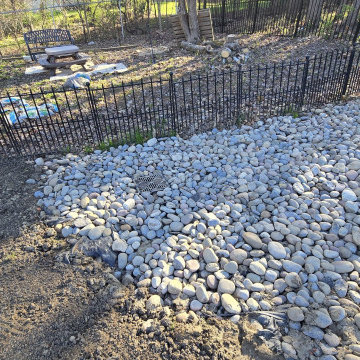 Drainage Stone Installation Niskayuna, NY River Rock