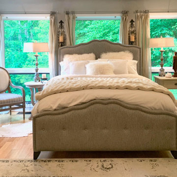 Fall into bed and feel the luxurious comfort of plush textures lull you to sleep