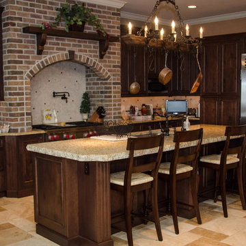 gourmet kitchen