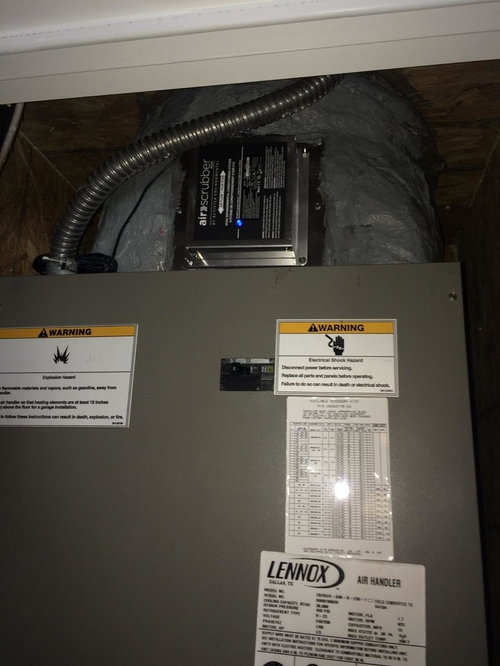 Air Scrubber Plus Installation