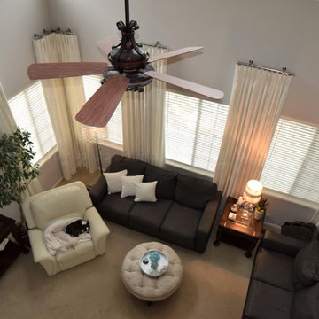 Family Room With Tall Windows Update