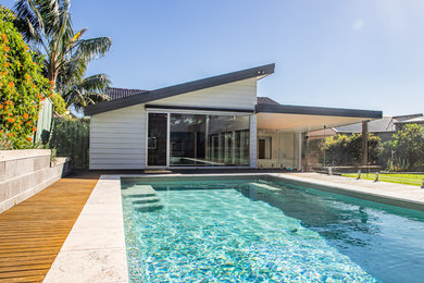 Photo of a contemporary pool in Newcastle - Maitland.