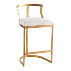 EMERSON COUNTER STOOL - BRASS - Bar Stools And Counter Stools