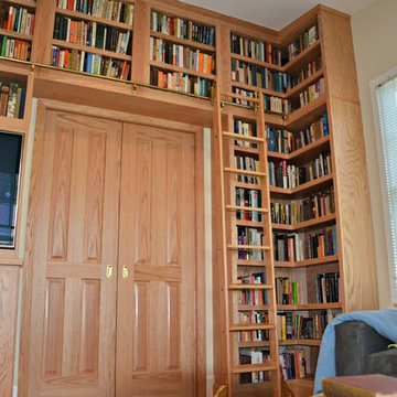 A Book Lover's Dream Living Room