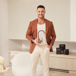 Meir X Darren Palmer - Lustre Bronze Range - Bathroom Taps and Shower Heads