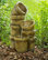 Outdoor Stacked Pot Waterfall Fountain
