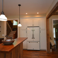 stairs in kitchen