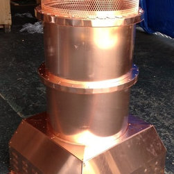 Copper Chimney Caps, Shrouds and Pots - Products