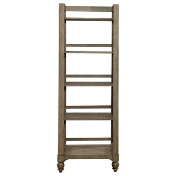 Meadow Farmhouse style Leaning Pier Bookcase