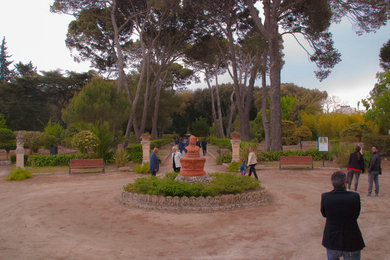Piazza d'ingresso al Parco della "Villa Tamborino" Maglie