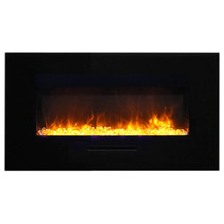 Contemporary Indoor Fireplaces by ADDCO Electric Fireplaces