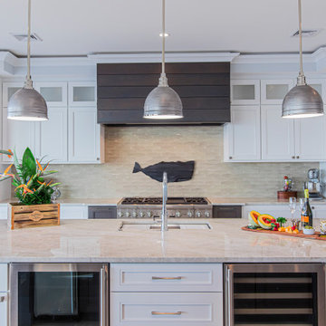 Normandy Beach Bay Side Kitchen
