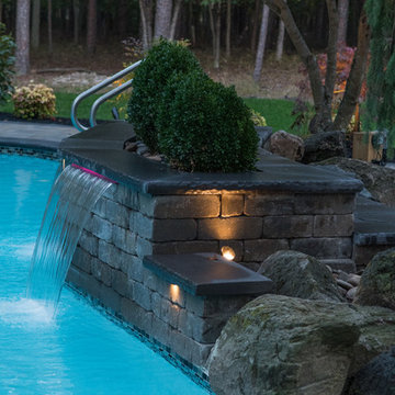 From Green to Clean. Check out this fabulous poolscape!
