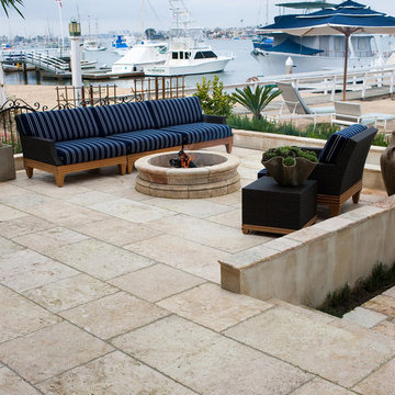 Stone Floor – Antique, Reclaimed Limestone ‘barre blonde’ pavers