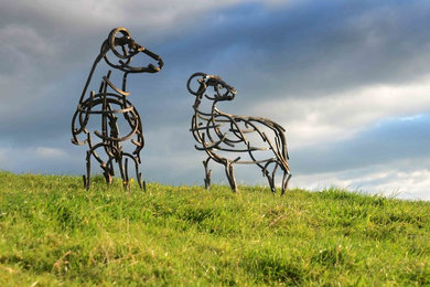 Swaledale Sheep Sculpture