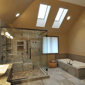 Transitional Menomonee Falls Master Bathroom