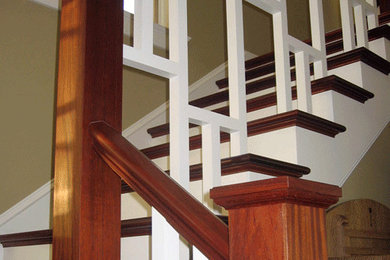 Photo of a traditional staircase in Burlington.