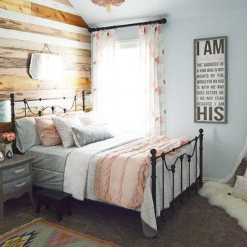 Vintage Feminine Toddler Room