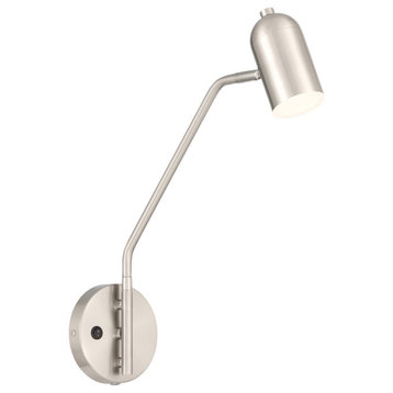 Access Lighting 72016LEDD Aalto 16" Tall LED Wall Sconce - Brushed Steel