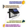 Ultra Bright Solar Outdoor Motion Sensor Light, 44 Led 2 Pack