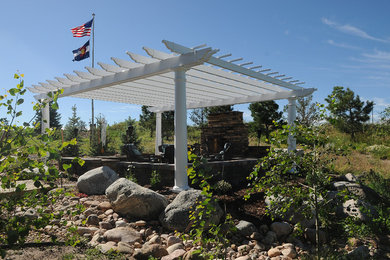 Inspiration for a craftsman landscaping in Denver.
