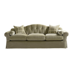 The Thomas Pheasant Collection - Kent Skirted Sofa - Sofas And Sectionals
