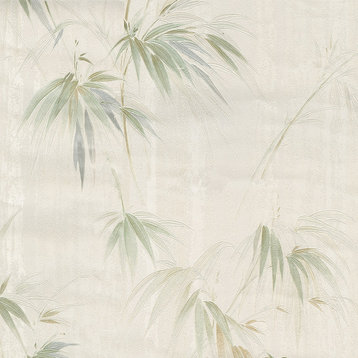 KItchen & Bath Essentials by Brewster 2766-05018 Poales Cream Bamboo Wallpaper