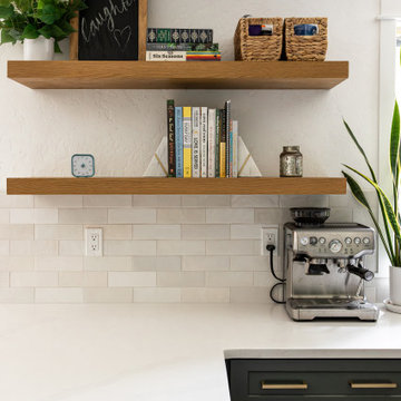 Lush Green Kitchen Revamp