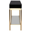 Isabella Console Table, Black
