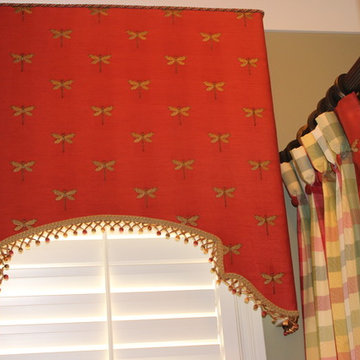 Custom work by Kim's Curtains