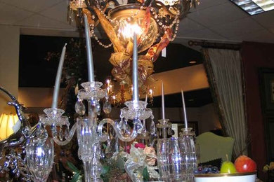 Elegant dining room photo in St Louis