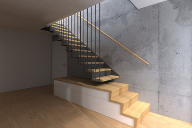 Industrial Treppe in Leipzig