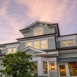 Hardie Shingle Siding, Straight-Edge Panel Tristate - Siding And Stone Veneer