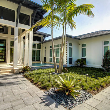 Transitional Resort Style Custom Residence