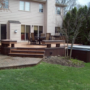 TREX TRANSCENDS TIKI TORCH BIRMINGHAM DECK