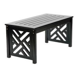 Fretwork Coffee Table - Outdoor Coffee Tables