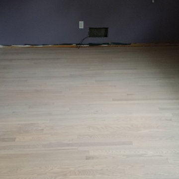 Modern Light Grey Wood Flooring