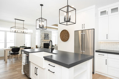 Example of a kitchen design in Other