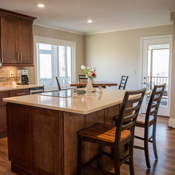 Entire 1st floor home redesign and cabinet refinishing