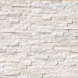 Arctic White Ledger Panels - Wall Stone - Siding And Stone Veneer