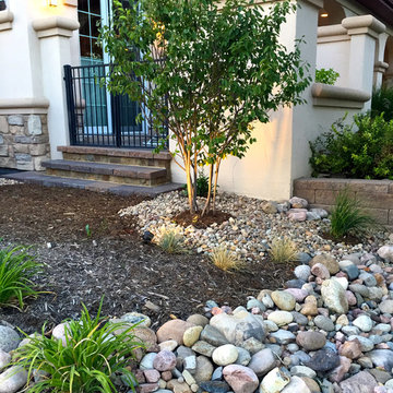 Mediterranean Courtyard and Landscape in Denver's Lowry