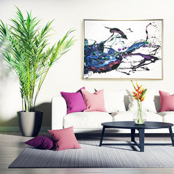 SP&sup2; #22, 2017, acrylic on canvas, 36" x 48" (61 x 121.9 cm) - Paintings