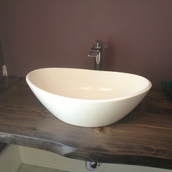 Reclaimed Spruce Live Edge Vanity Top - Vanity Tops And Side Splashes