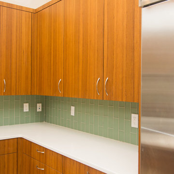 Mid-Century Modern Teak Kitchen