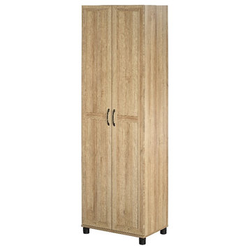 Systembuild Evolution Lory Framed 24" Utility Cabinet in Natural