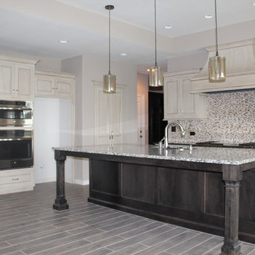 modern white kitchen
